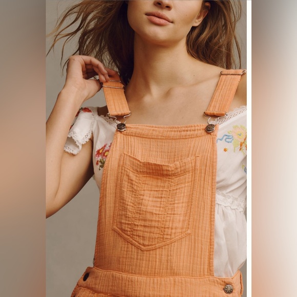 Pilcro Gauze Micro Overalls NWT SZ 4 - Picture 3 of 9